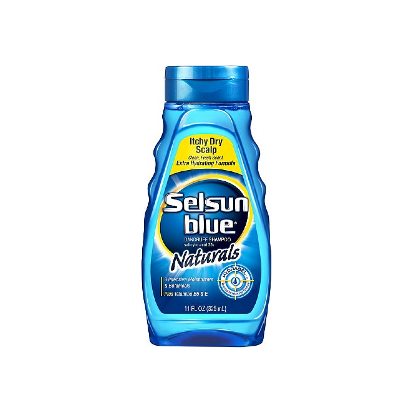 Selsun Blue Shampoo Naturals Dandruff Itchy Dry Scalp 11oz