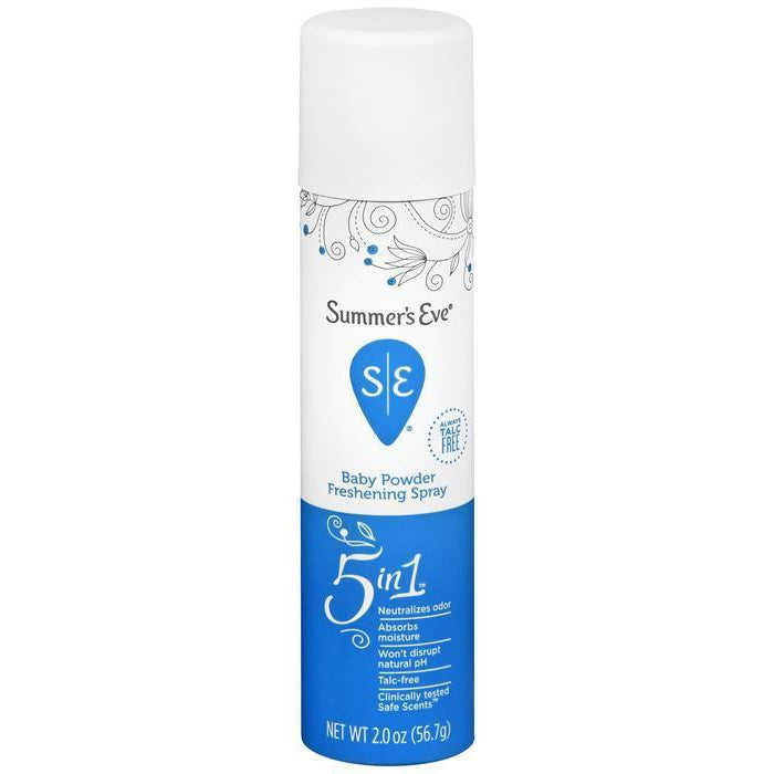 SUMMERS EVE DEO SPRAY BABY POWDER 2OZ