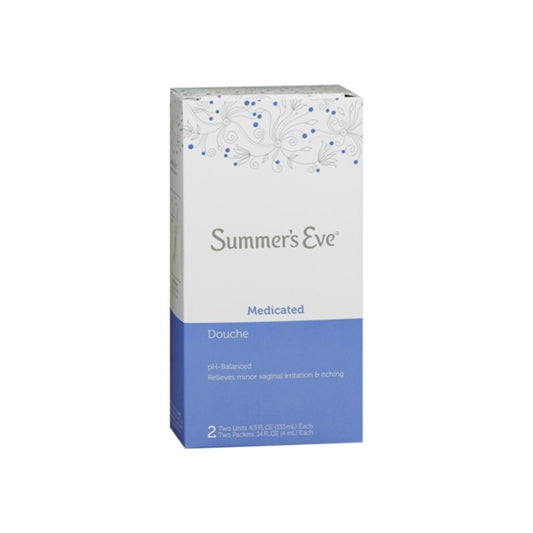 Summers Eve Douche Twin 4.5oz Medicated