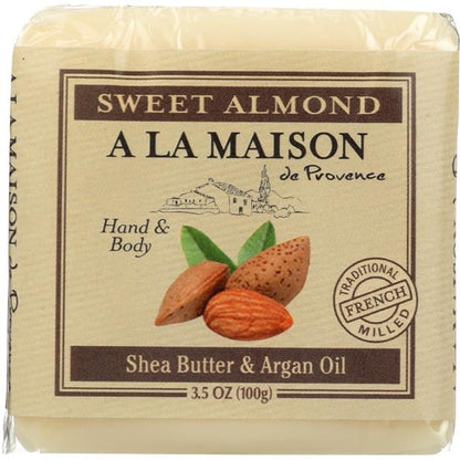 A LA MAISON BAR SOAP,SWEET ALMOND