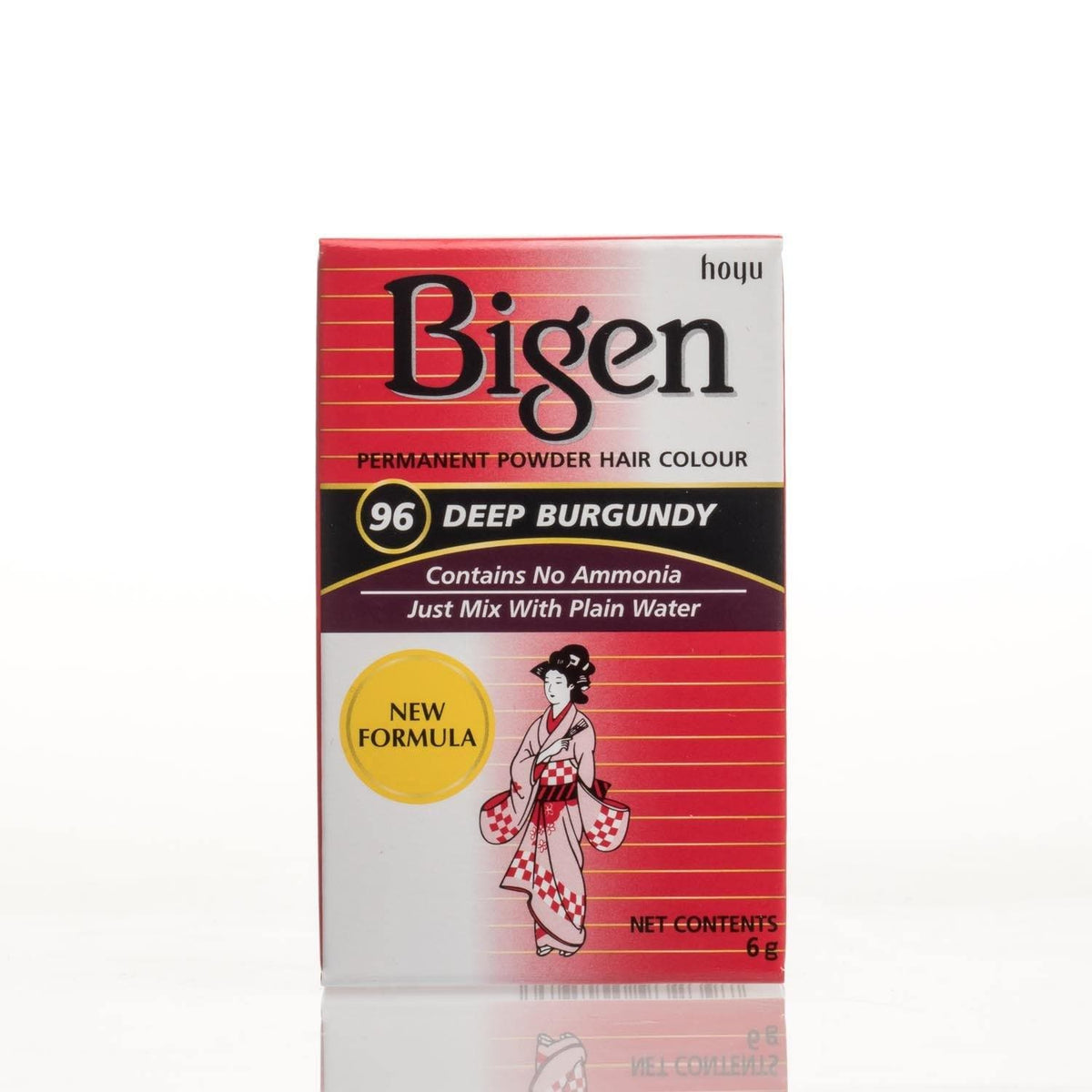 Bigen Powder Hair Color #96 Deep Burgundy 0.21oz