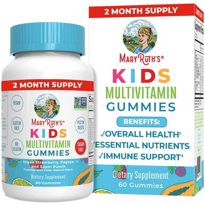 MARY RUTH'S GMMY,KIDS MULTIVIT,STRAW