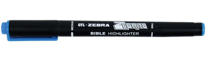 Zebra Zebrite Double-Ended Highlighter, Blue