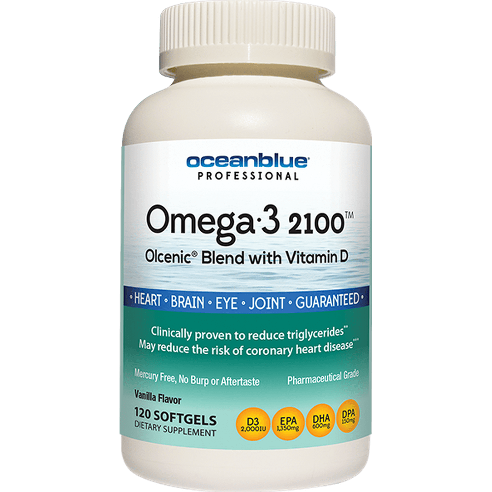 OMEGA-3 2100 W/VIT D SGC 60CT OCEANBLUE