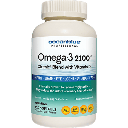 OMEGA-3 2100 W/VIT D SGC 60CT OCEANBLUE