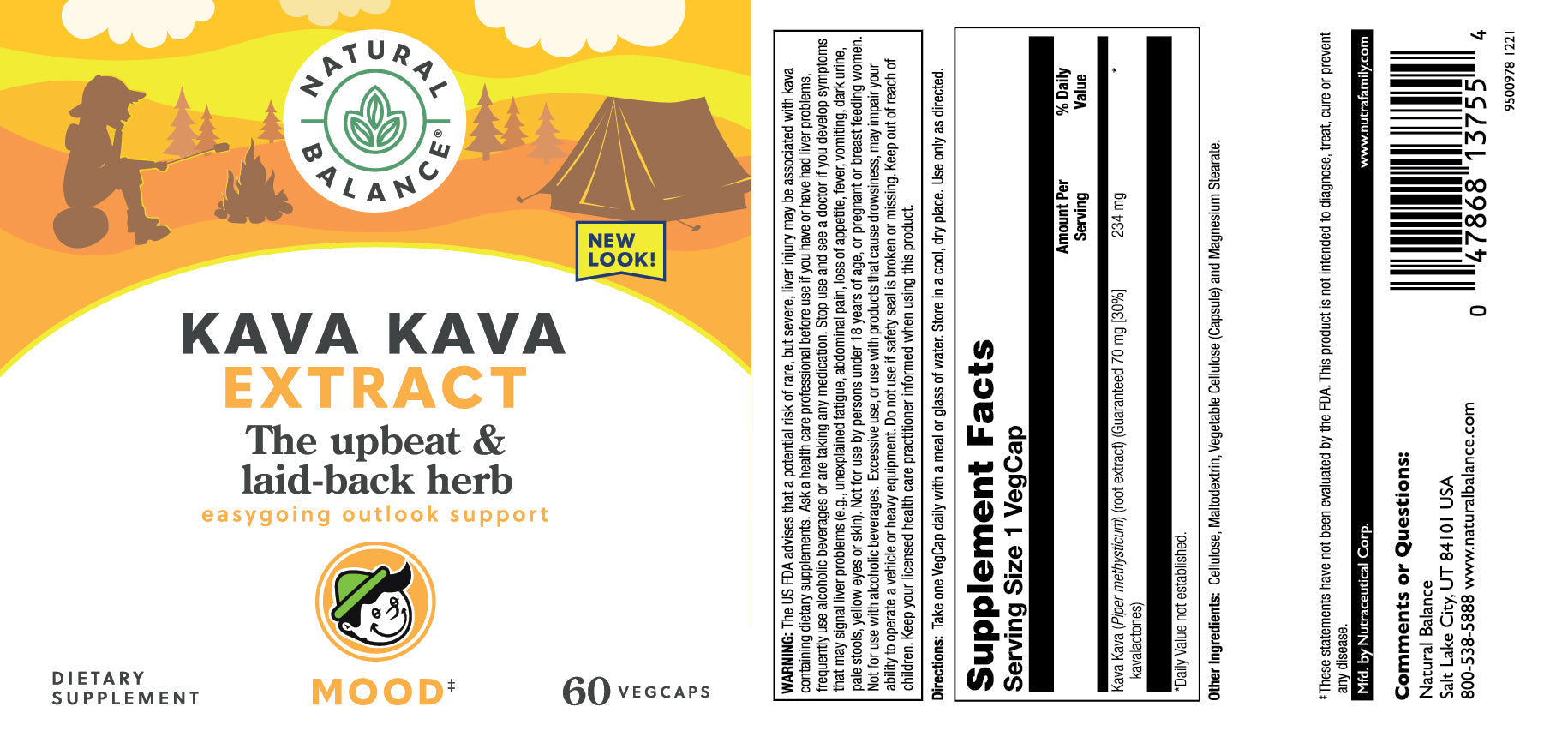 NATURAL BALANCE KAVA KAVA ROOT EXTRACT