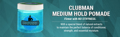 CLUBMAN LIGHT HOLD POMADE   4z