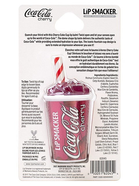 Lip Smacker Cherry Coke Cup Lip Balm