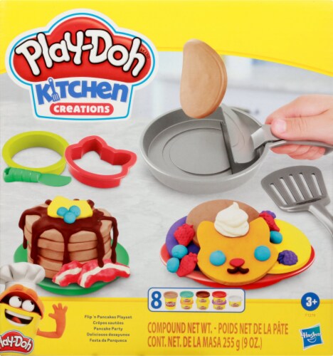 Playdoh Kitchen Flip N Pancakes Playset