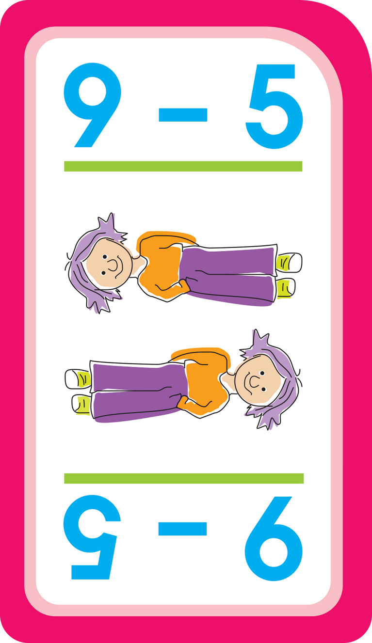 School Zone Math War Addition & Subtraction Game Cards