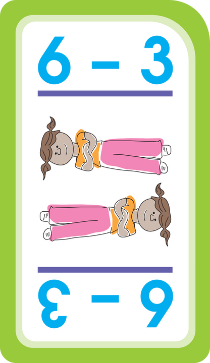School Zone Math War Addition & Subtraction Game Cards
