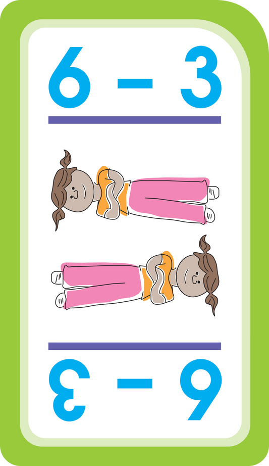 School Zone Math War Addition & Subtraction Game Cards