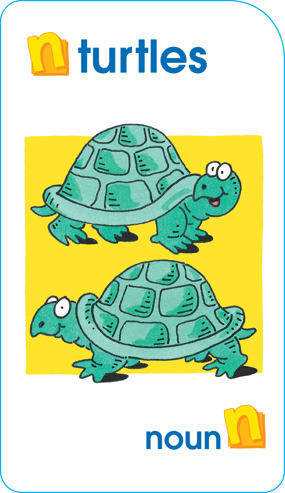 School Zone Nouns, Verbs & More Game Cards