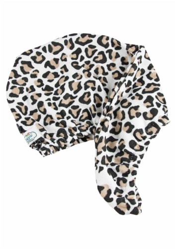 The Vintage Cosmetic Company Hair Turban - Leopard