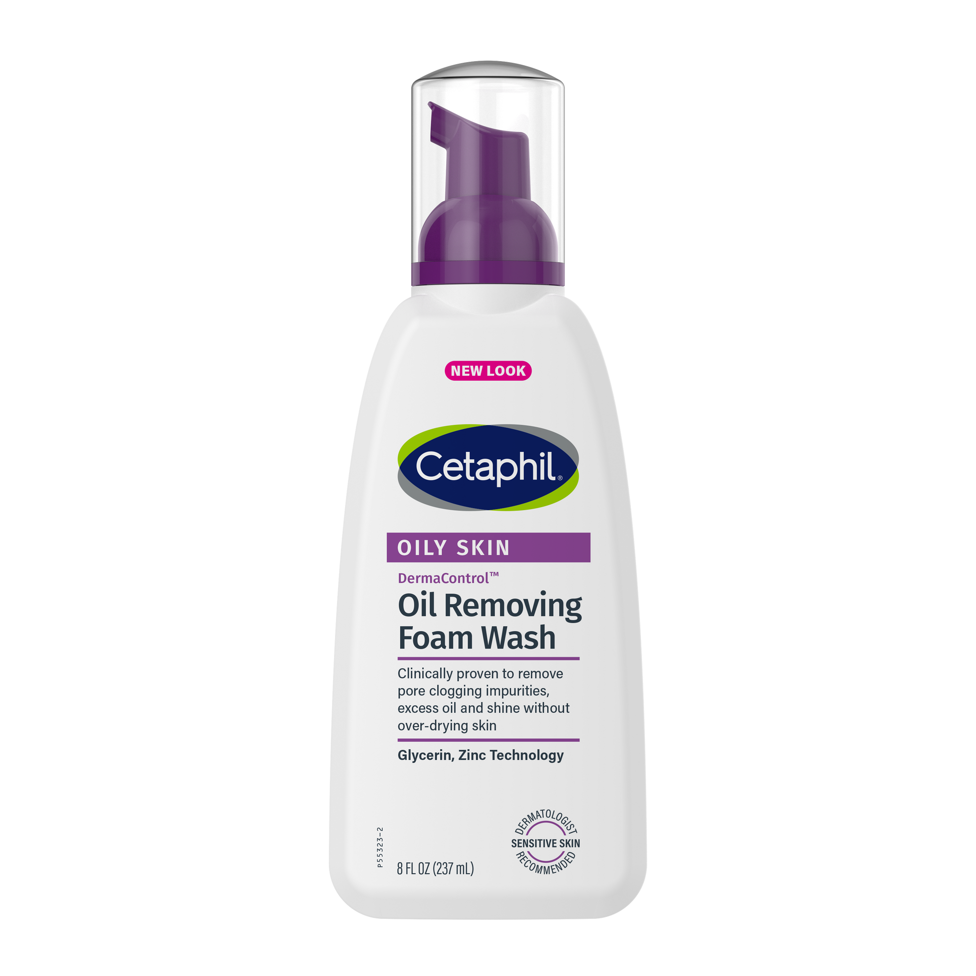 Cetaphil Derma Control Foam Wash Oil Removing 8oz