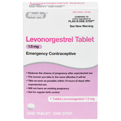LEVONORGESTREL 1.5 MG TAB