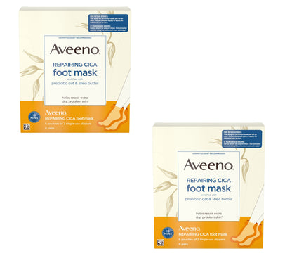 AVEENO REPAIR FOOT MASK EA 2