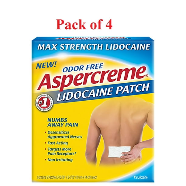 ASPERCREME LIDOCAINE PATCH 12X1CT