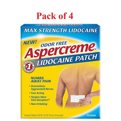 ASPERCREME LIDOCAINE PATCH 12X1CT