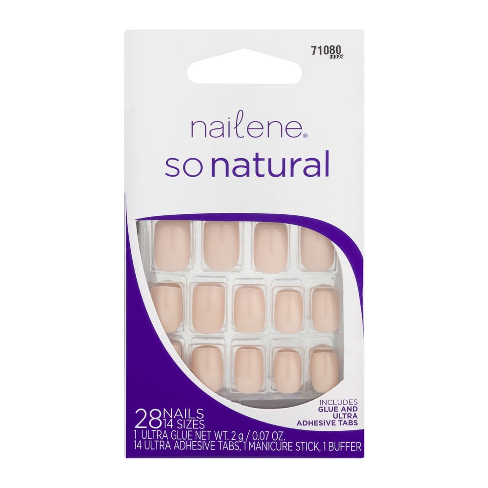 Nailene So Natural Short Nails 71000 Peach