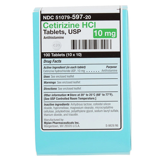 CETIRIZINE HCL TB 10MG 500 OTC