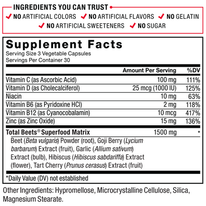 TOTAL BEETS CW 60 BERRY FLAVOR