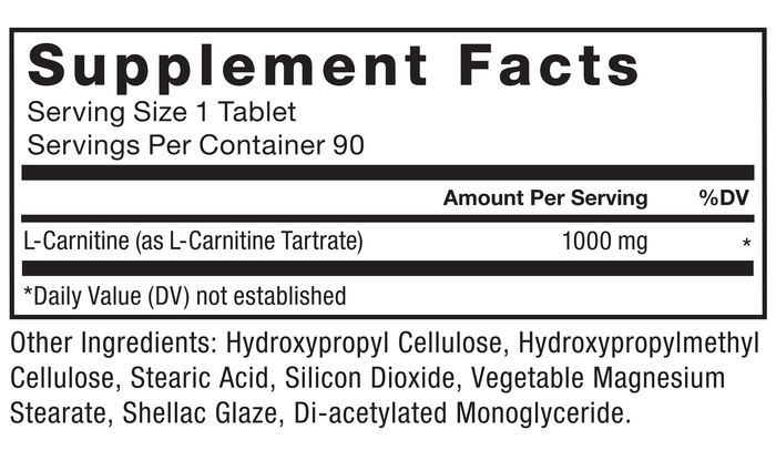 L-CARNITINE SL 100MG/ML118 ORL SF