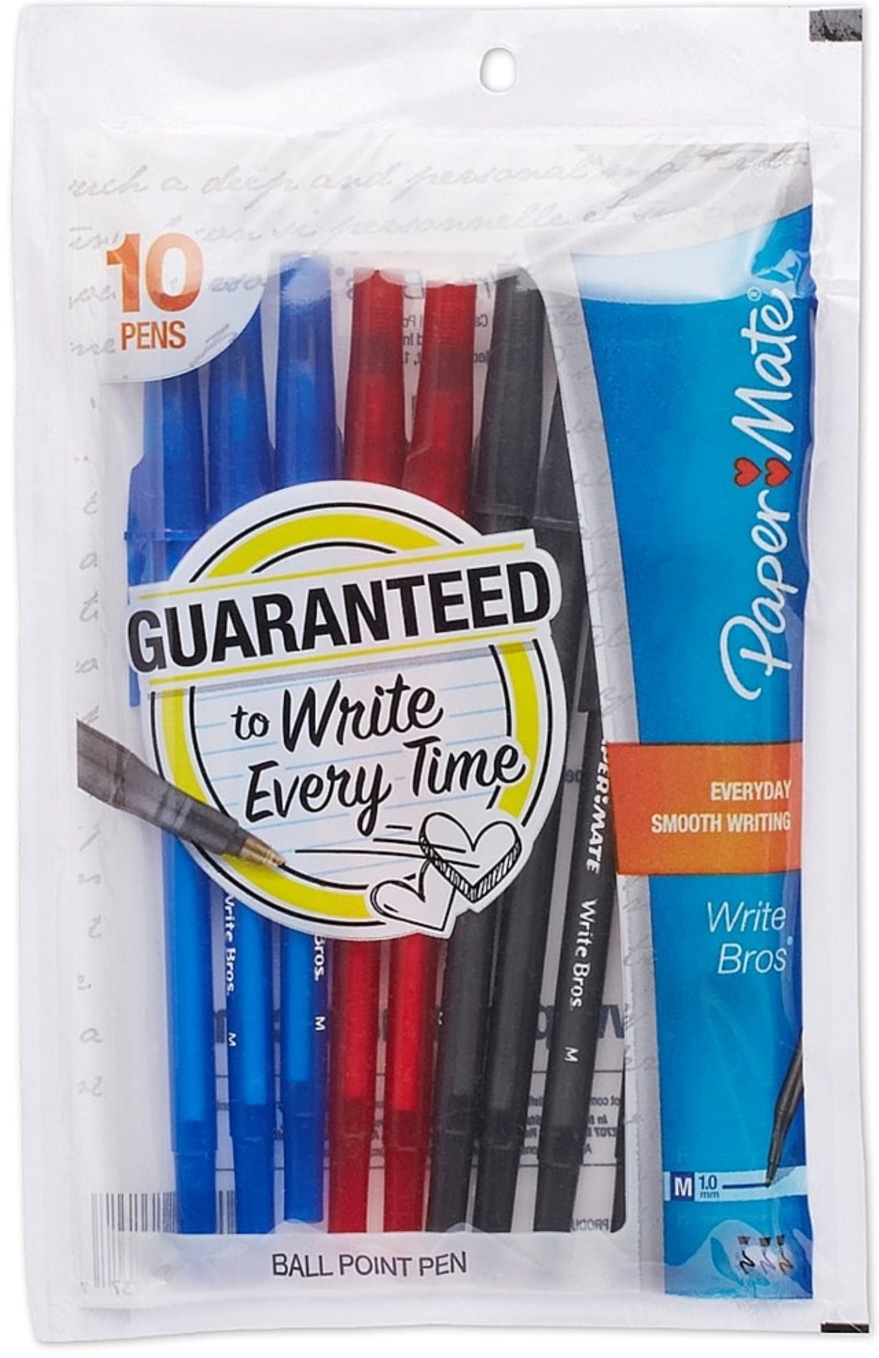 Paper Mate Write Bros 10 Ball Point Pen