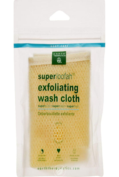 EARTH THERAPEUTICS WASH CLOTH,LOOFAH,EXFOLAT