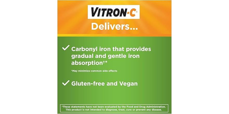 VITRON-C TB 60 65-125MG WOMEN