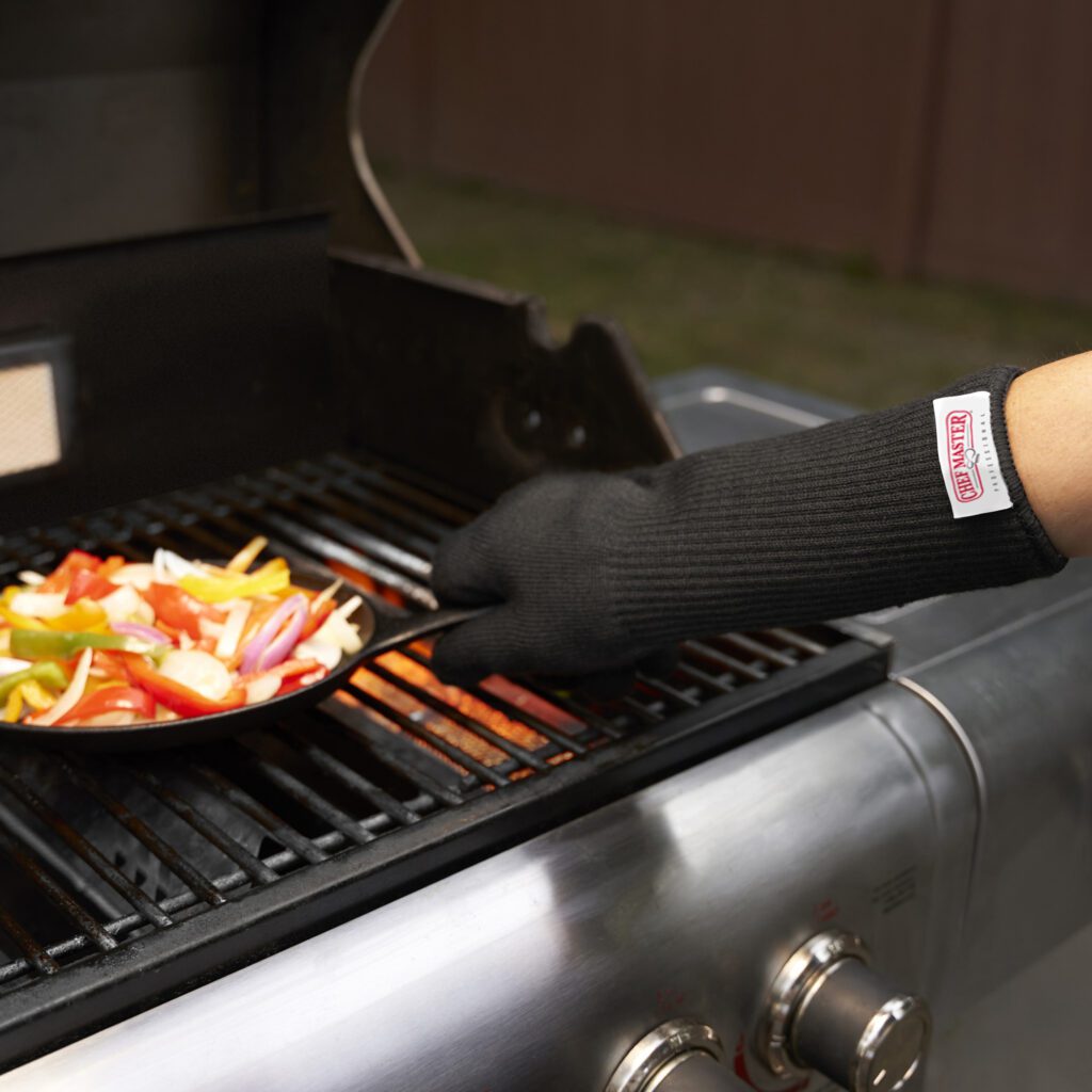 Mr. Bar-B-Q Extreme Heat Resistant Barbecue Glove, Black