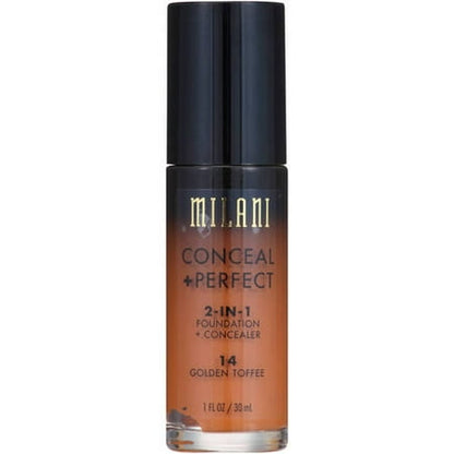 Milani Conceal + Perfect 2-in-1 Foundation + Concealer Golden Toffee