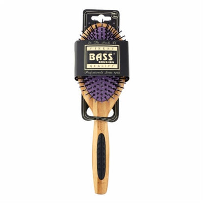 BASS Brushes BIO-FLEX Detangler Hair Brush, Large Oval - Assorted
