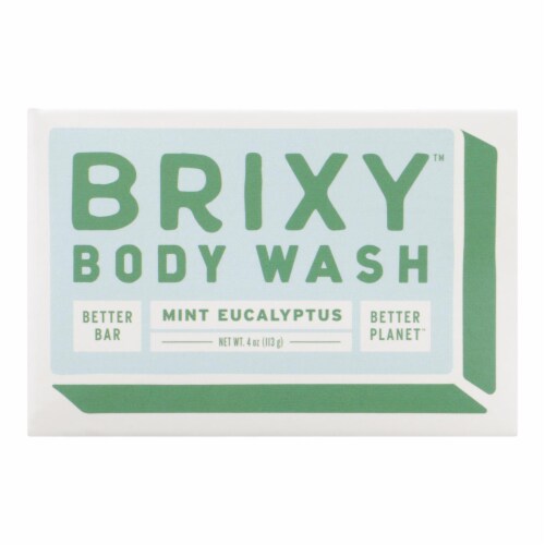 BRIXY BODY WASH BAR,MNT EUCLYPT