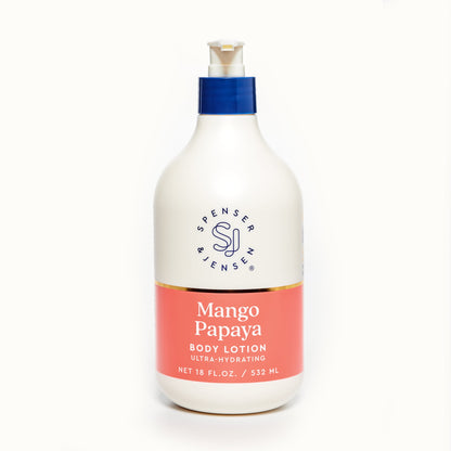 Spenser & Jensen Body Lotion Mango Papaya 18 oz