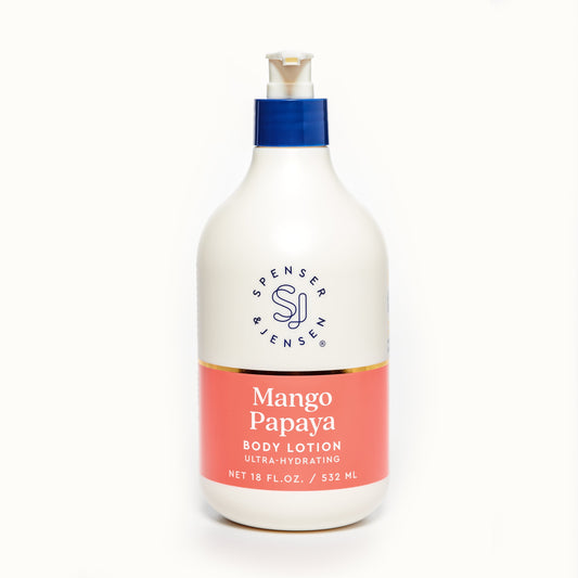 Spenser & Jensen Body Lotion Mango Papaya 18 oz