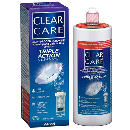 CLEAR CARE DISINFECTING 12OZ
