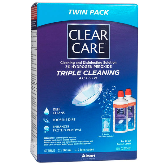CLEAR CARE DISINFECTING 12OZ