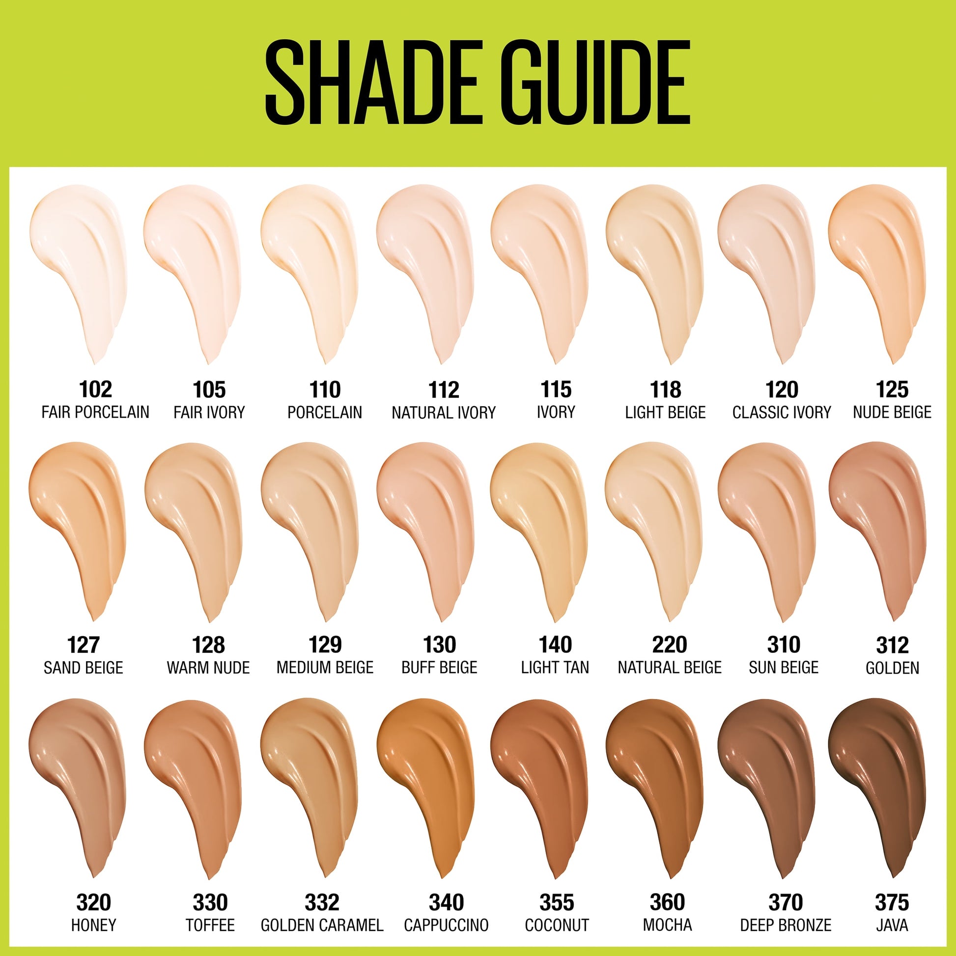 Maybelline Super Stay Longwear Liquid Foundation, Up to 30HR Wear, 320 Honey, 1 fl oz