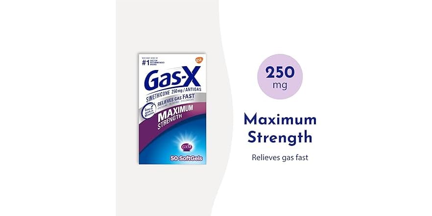 GAS-X X/STR SOFTGEL 50CT