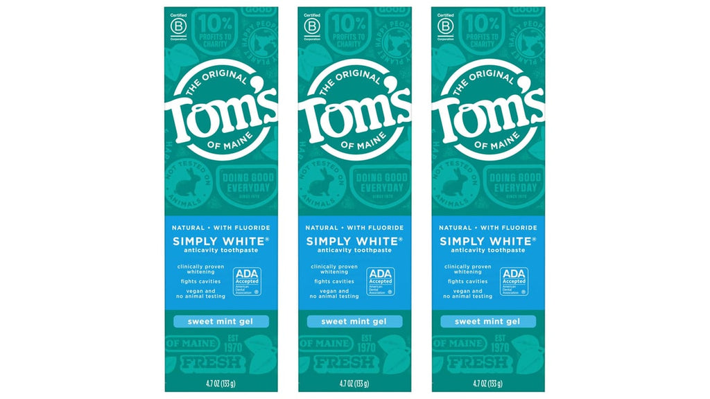 TOMS SIMPLY WHITE PS 4OZ MINT
