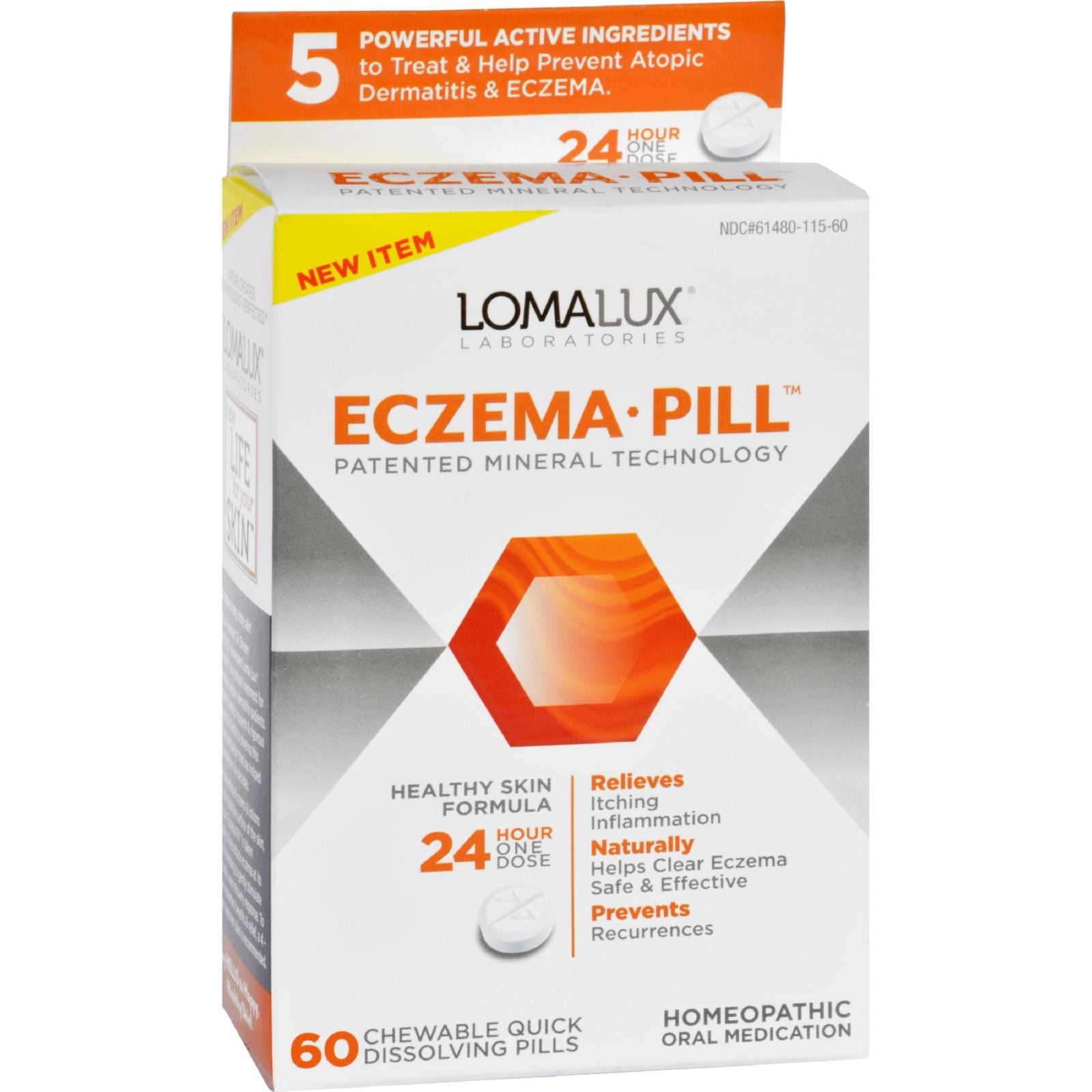 LOMA LUX LABORATORIES ECZEMA PILL,CHEW,QCK DSLV
