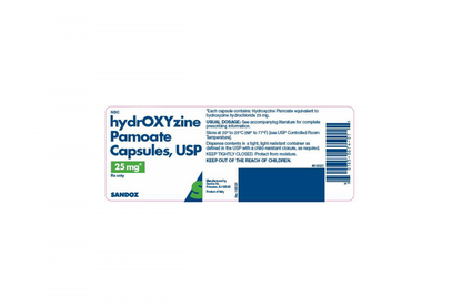HYDROXYZINE PAMOATE CP25MG10X10UD