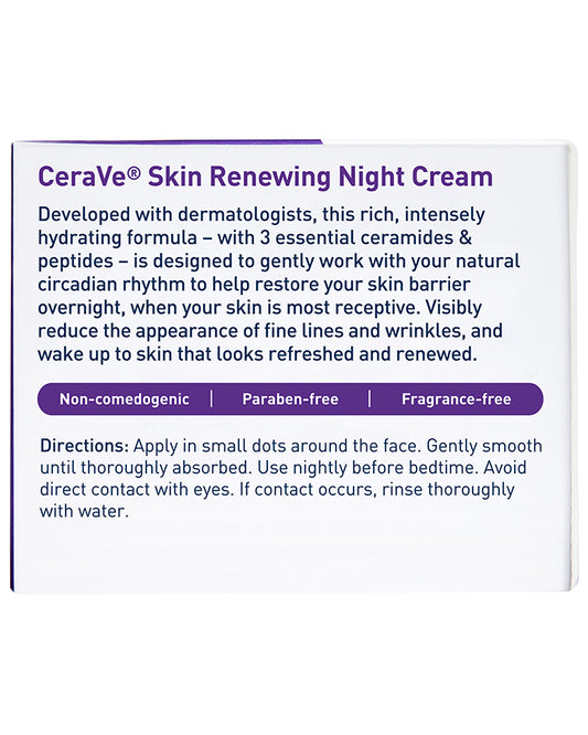 CERAVE SKIN RENEWING NIGHT CREAM 1.7OZ