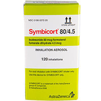 SYMBICORT IN 80-4.5MCG 10.2GM INH