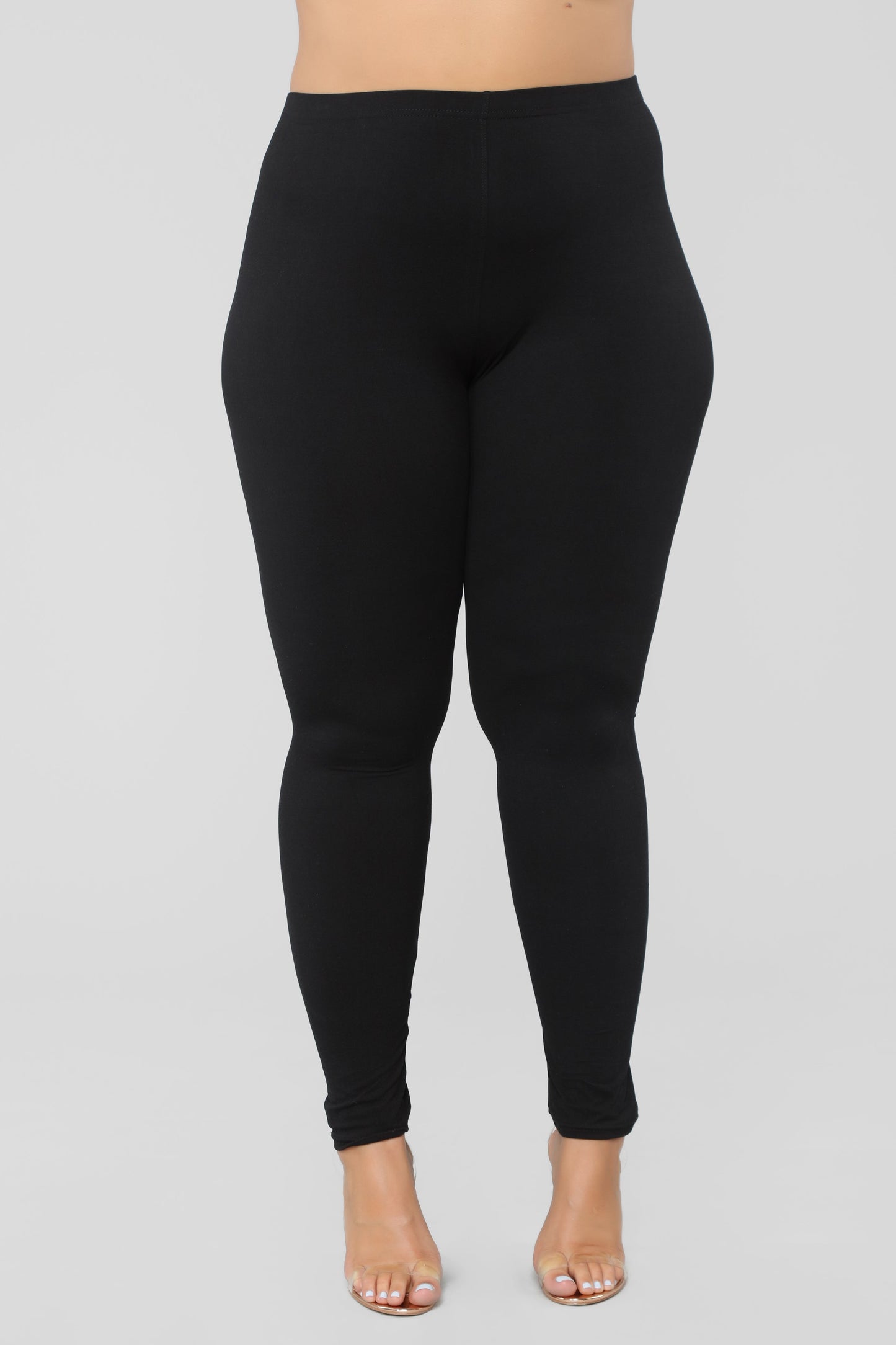Round the Clock Cotton Women's Leggings - Black, M/L