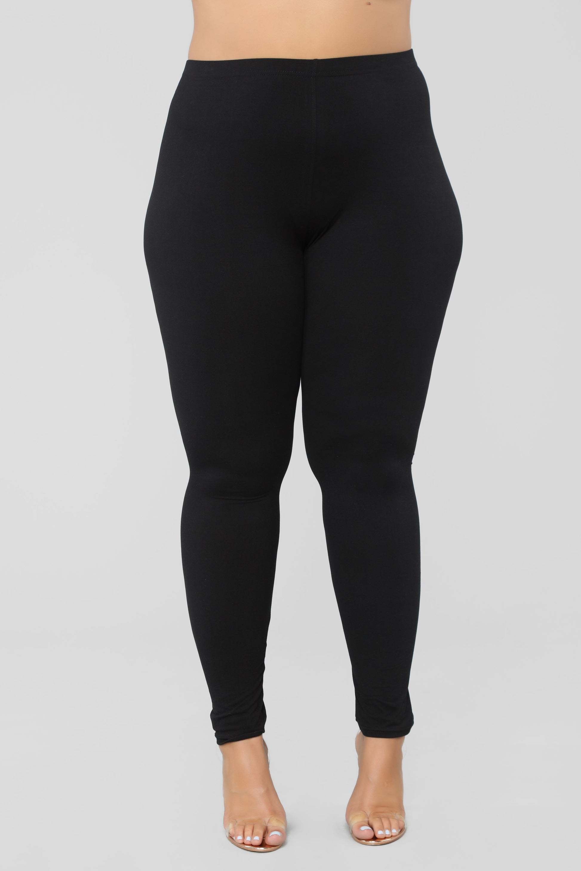 Round the Clock Cotton Women's Leggings - Black, M/L