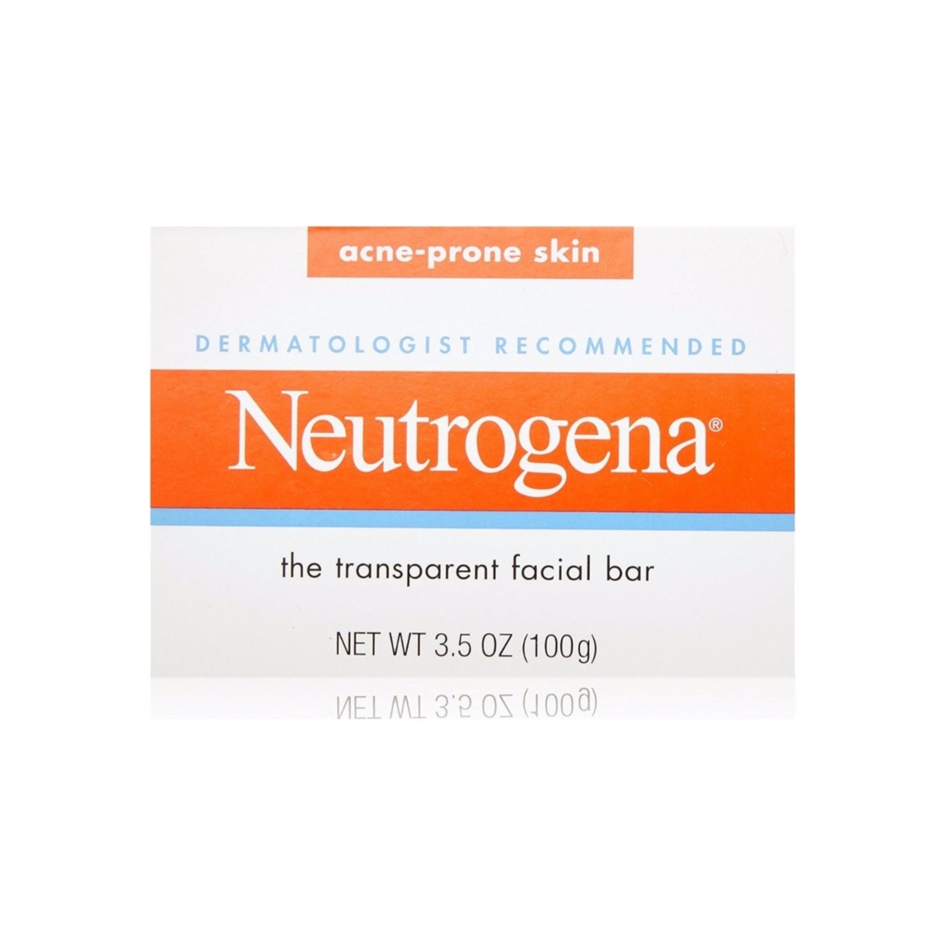 Neutrogena Acne-Prone Facial Bar 3.5oz Box