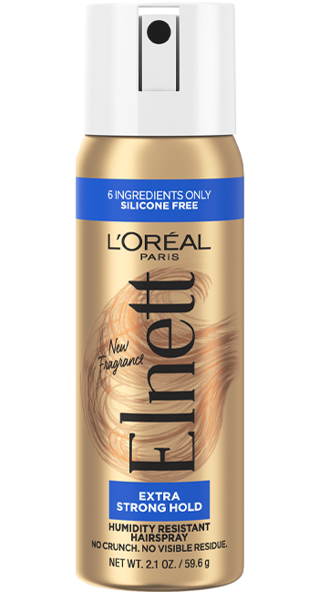 L'ORÉAL PARIS Elnett Satin Extra Strong Hold Hair Spray, Travel Size, 2.2 fl. oz.