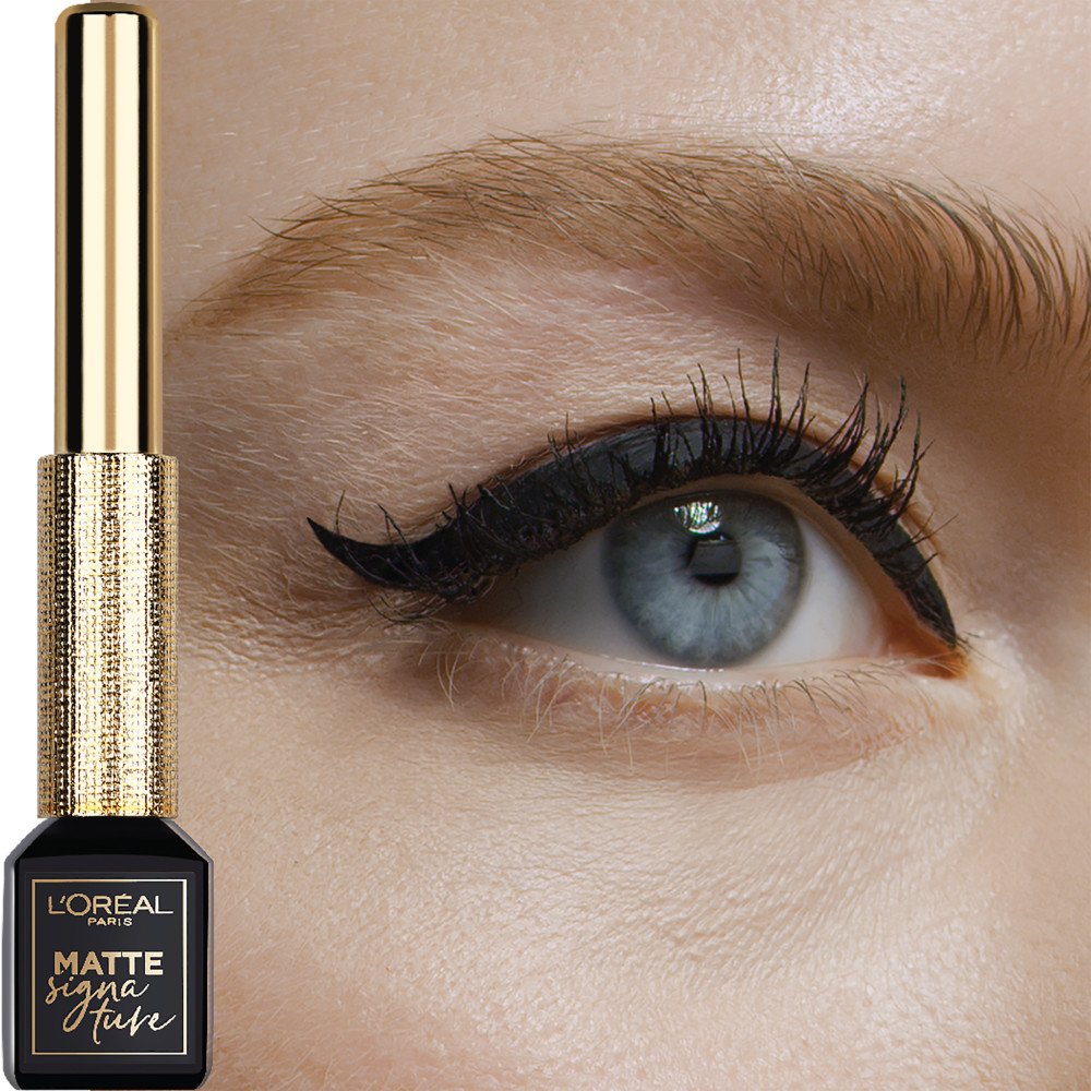 L'ORÉAL PARIS Haute Precision Waterproof Liquid Eyeliner, 030 Blue Suede